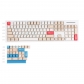 Soy Milk 104+30 Cherry MX PBT Dye-subbed Keycaps Set for Mechanical Keyboard GK61 64 68 87 96 980 104 108